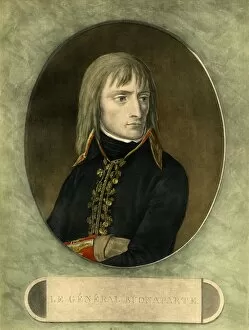 1st Consul Bonaparte Gallery: General Bonaparte, 1798, (1921). Creator: Pierre Michel Alix