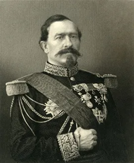 Henry Montague Hozier Prints: General Bourbaki, c1872. Creator: Unknown
