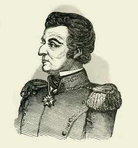 Presidents Prints: General Bustamente, 1849. Creator: Unknown