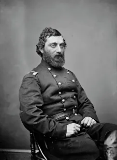 General C. A. Johnson, U. S. A. between 1855 and 1865. Creator: Mathew Brady
