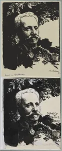 General de Castelneau, 1914. Creator: Auguste Louis Lepere (French, 1849-1918)