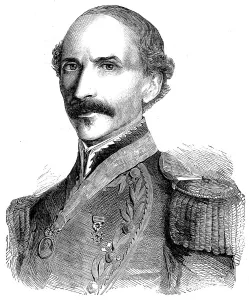Commander Chief Prints: General Castro, President (ad interim) of Venezuela, 1858. Creator: Unknown