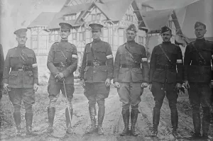 Major General Prints: General C.D. Rhoades at Spa, 1918 or 1919. Creator: Bain News Service