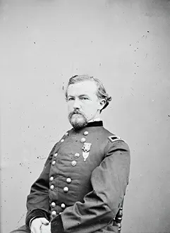 Brigadier General Prints: General Charles Ewing, US Army, between 1855 and 1865. Creator: Unknown