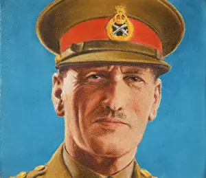 Commander Chief Prints: General Claude Auchinleck, c1943.. Creators: William Timym, Central Office of Information