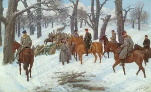 Panslavism Gallery: General Count Iosif Gurko in the Balkans. Artist: Kovalevsky, Pavel Osipovich (1843-1903)
