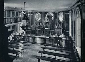 Capitol Gallery: The General Court at the Capitol of Williamsburg, c1938
