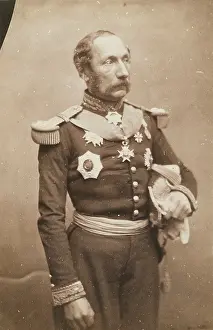 General D'Allonville, 1856. Creator: Nadar.<br> General D'Allonville, 1856. Creator: Nadar