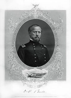 Brandy Collection: General Don Carlos Buell, US Army officer, 1862-1867. Artist: Brandy