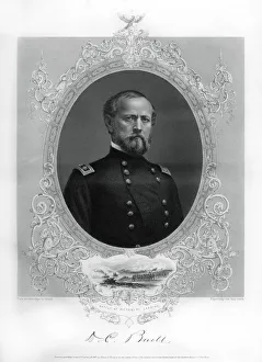 Brandy Prints: General Don Carlos Buell, US Army officer, 1862-1867. Artist: Brandy