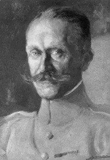 Duval Prints: General Duval, head of the French air force, 1918