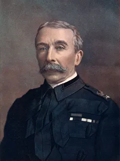 Edward Chapman Prints: General Edward Chapman, commanding the troops of Scotland, 1902. Artist: Elliott & Fry