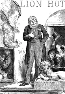 Candidate Prints: The General Election: the popular candidate, 1880. Creator: Joseph Swain