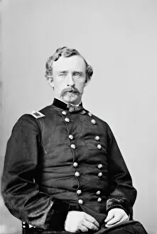 American Civil War Gallery: General George A. Custer, ca. Feb. 14, 1864. Creator: Unknown