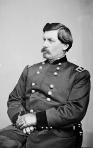 Mustache Gallery: General George B. McClellan, 1862. Creator: Unknown
