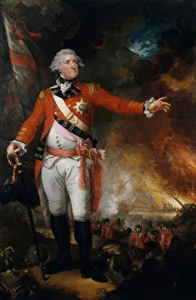 Burning Prints: General George Eliott, 1790. Creator: Mather Brown