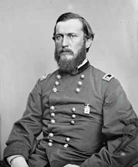 General Godfrey Weitzel, US Army, between 1855 and 1865. Creator: Unknown