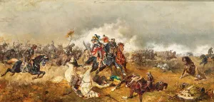 Orderly Prints: General Gottfried Heinrich Graf zu Pappenheim (1594-1632) in the Battle of Lützen on Nov 16