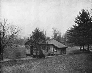 Us Grant Collection: General Grants Log Cabin, Fairmount Park, Philadelphia, USA, c1900. Creator: Unknown