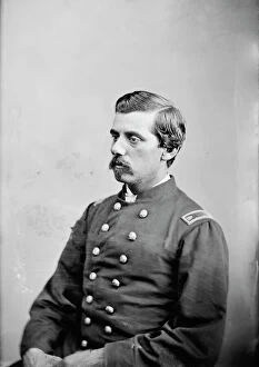 American Civil War Gallery: General H.D. Markley, between 1855 and 1865. Creator: Unknown