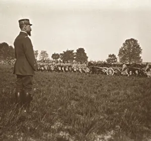 Champagne Ardenne Prints: General Henri Gouraud, Champagne, northern France, c1914-c1918