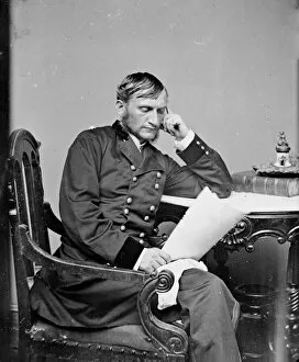 General [Hugh] Judson Kilpatrick, between 1855 and 1865. Creator: Unknown