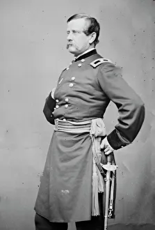 Brigadier General Prints: General James Henry Van Alen, US Army, between 1855 and 1865. Creator: Unknown