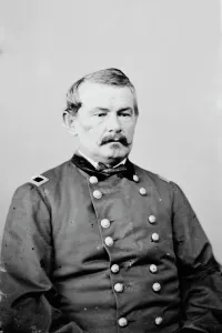 Mustache Gallery: General John F. Ballier, between 1855 and 1865. Creator: Unknown
