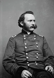 General Joseph Bradford Carr, US Army, between 1855 and 1865. Creator: Unknown