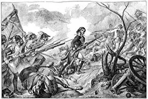 Barthelemy Catherine Joubert Gallery: General Joubert at the Battle of Rivoli, 14th January 1797 (1882-1884)