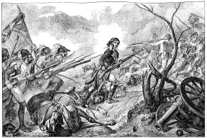 French Revolution 1789 1799 Prints: General Joubert at the Battle of Rivoli, 14th January 1797 (1882-1884)