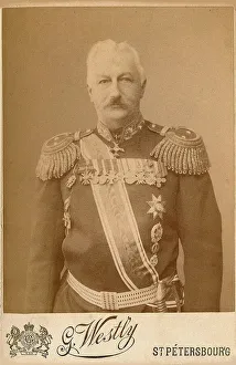 General Konstantin Pavlovich Prezhbyano (1840-1905). Creator: Photo studio E