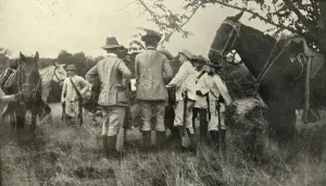 Us Army Gallery: General Lawton Learning from Cuban Officers...June 30th, Spanish-American War, 1898, (1899)