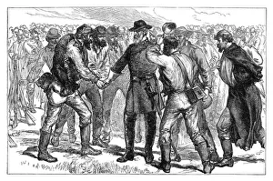 Popularity Prints: General Lee taking farewell of his soldiers, 1865 (late 19th century)
