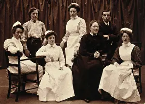 1906 Prints: General Lying In Hospital, York Road, Lambeth: senior staff, 1906. Creator: Unknown