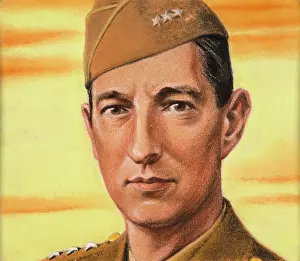 Clark Prints: General Mark Clark Artist Tim, c1943