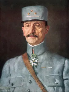 General Mazel, French army officer during World War I, (1916), 1926. Artist: Juilliet