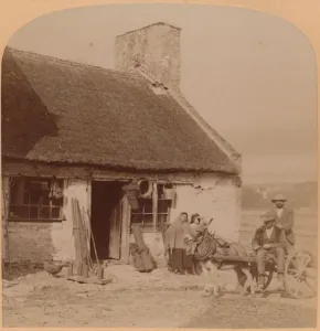 Kerry Prints: A General Merchandise Store, Killorgin, Ireland, 1901. Creator: Underwood & Underwood