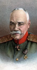 General Mikhail Vasilevich Alexeiev (1857-1918), Russian soldier, 1917