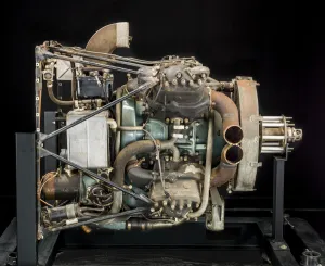 Propulsion Prints: General Motors X-250, Radial 4 (8) Engine, ca. 1940. Creator: General Motors