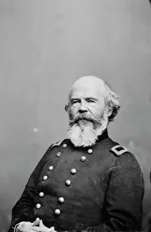 General Napoleon Bonaparte Buford, US Army, between 1855 and 1865. Creator: Unknown