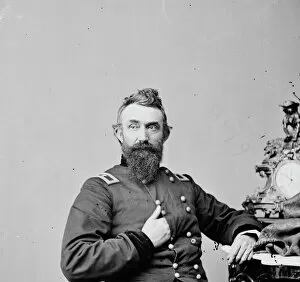 Postmaster Gallery: General Nathan Kimball, between 1855 and 1865. Creator: Unknown