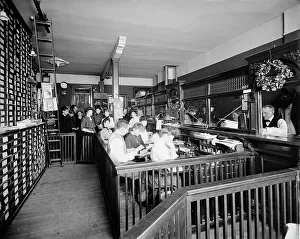 General offices, Whitney Warner Publishing Co. Detroit, Mich. between 1900 and 1905. Creator: Unknown