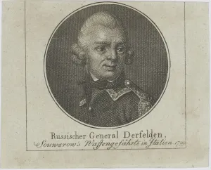 General Otto Wilhelm Derfelden (1737-1819), c. 1800. Creator: Anonymous