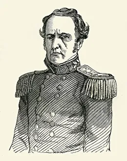 John Frost Prints: General Patterson, 1849. Creator: Unknown
