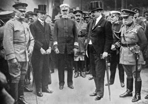 General Pershing arriving at Liverpool, 8 June 1917, (c1920)
