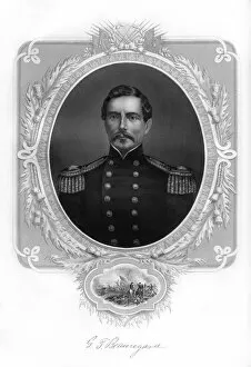Battle Of Bull Run Collection: General PGT Beauregard, Confederate Army general, 1862-1867