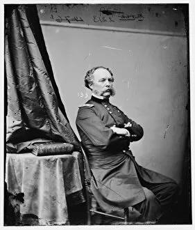 Sideboards Gallery: General Randolph B. Marcy, US Army, between 1860 and 1875. Creator: Unknown