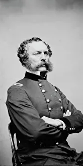 Inspector General Prints: General Randolph B. Marcy, US Army, between 1855 and 1865. Creator: Unknown