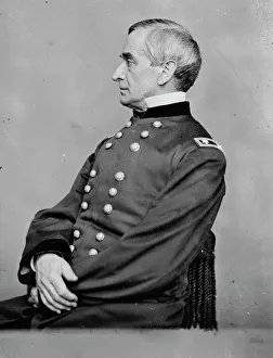 Brigadier General Prints: General Robert Anderson, US Army, between 1855 and 1865. Creator: Unknown